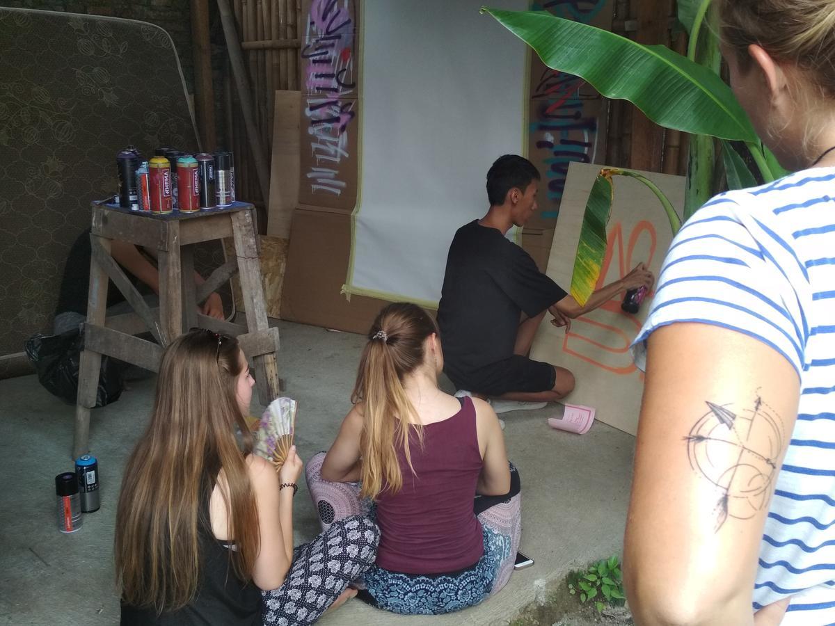 Losmanos Hostel Yogyakarta Kültér fotó